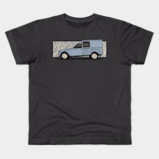 My drawing of the classic French van Kids T-Shirt